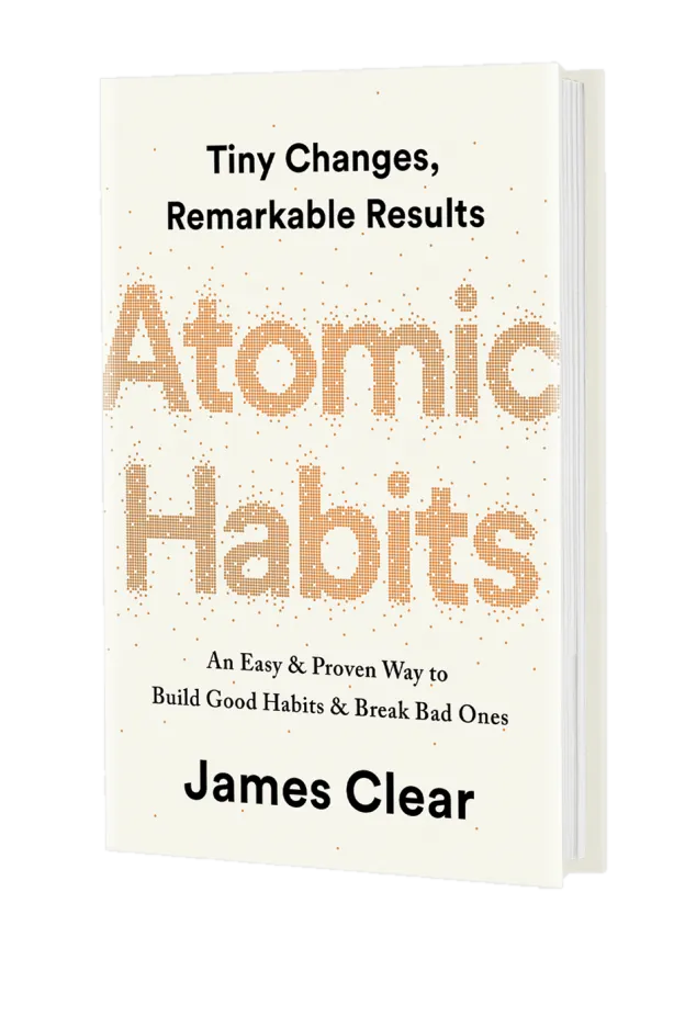 Atomic Habits book cover